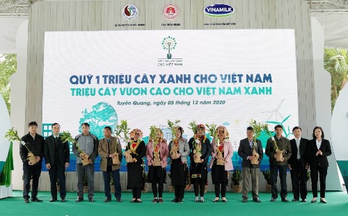 Hành trình triệu cây vươn cao cho Việt Nam xanh của Vinamilk